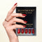 3D Gold Tail Red Cat Eye — Short Almond